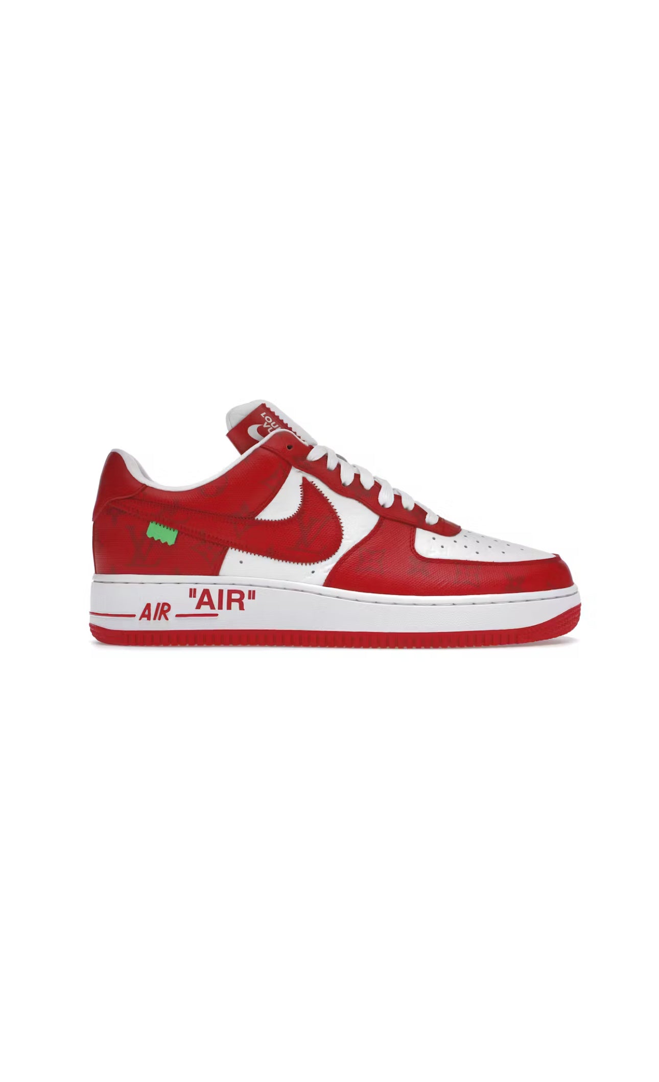 Louis Vuitton Nike Air Force 1 Low Red