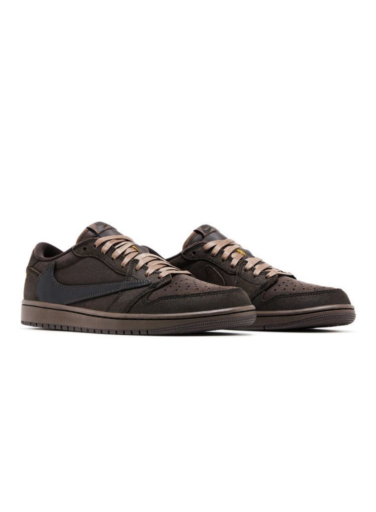 Travis Scott Jordan 1 Low Velvet Brown